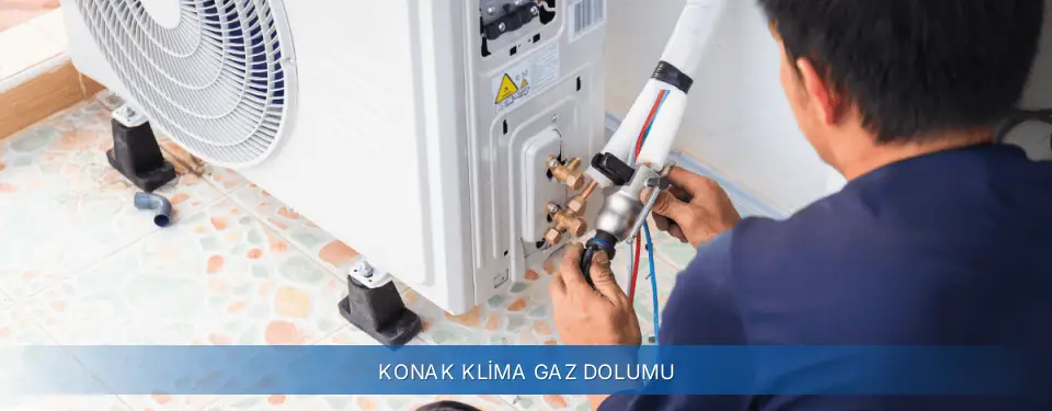 Konak İlçemi General Electric Klima Gaz Dolumu